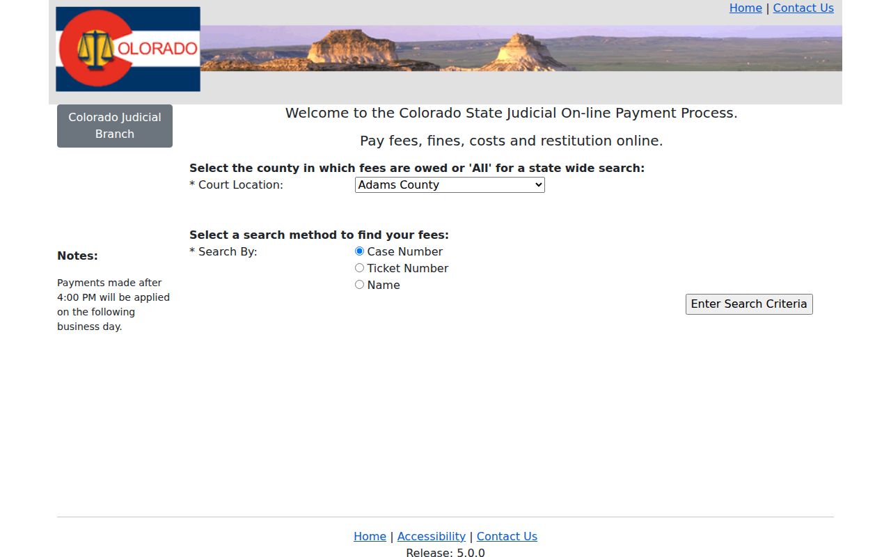 Summit County court dockets online payment portal