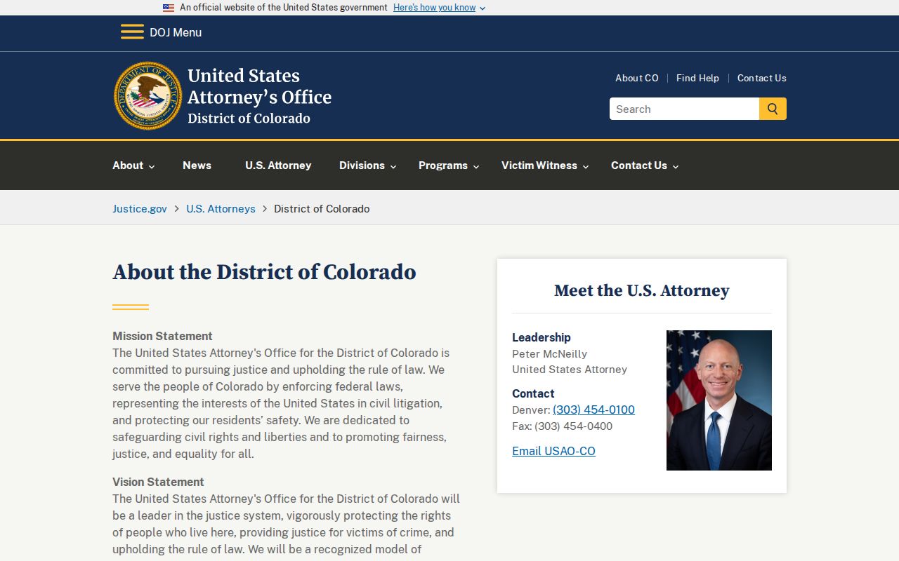 Summit County traffic court records federal Colorado prosecution source